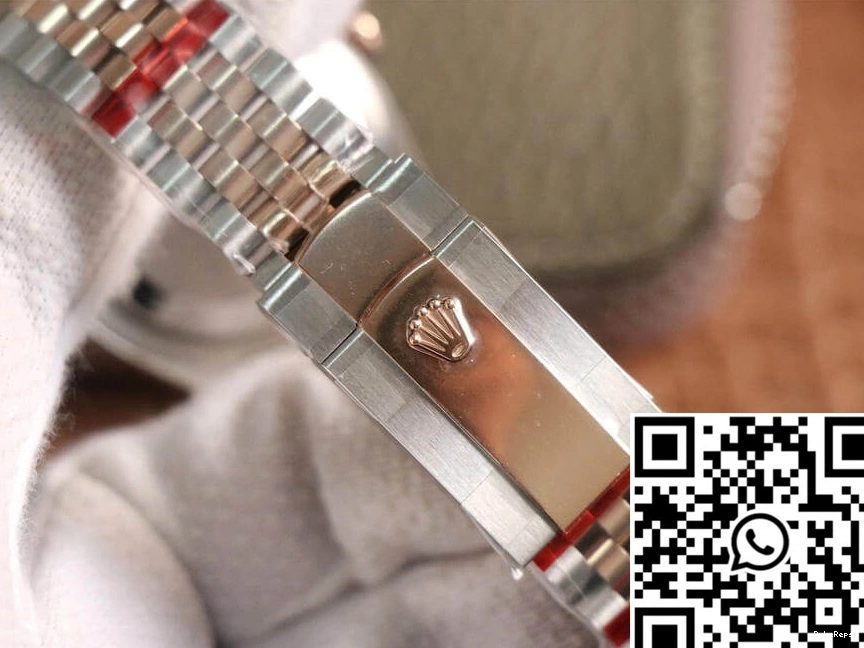Gold M126231-0015 Rose Datejust Factory EW Rolex 1001